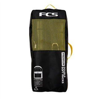 FCS PREMIUM D-RING DOUBLE SOFT RACKS