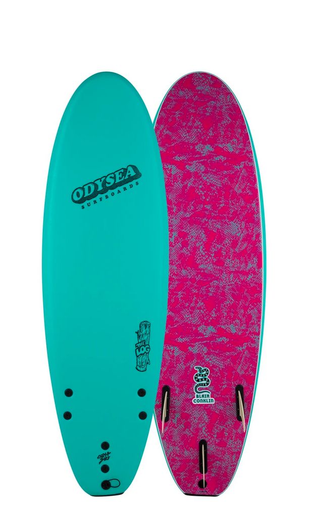 ODYSEA 6&#39;0 LOG BLAIR CONKLIN TURQ