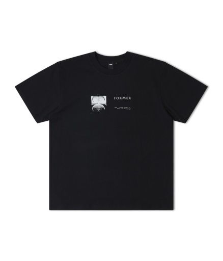 ARRAY T-SHIRT, Color: BLACK, Size: M