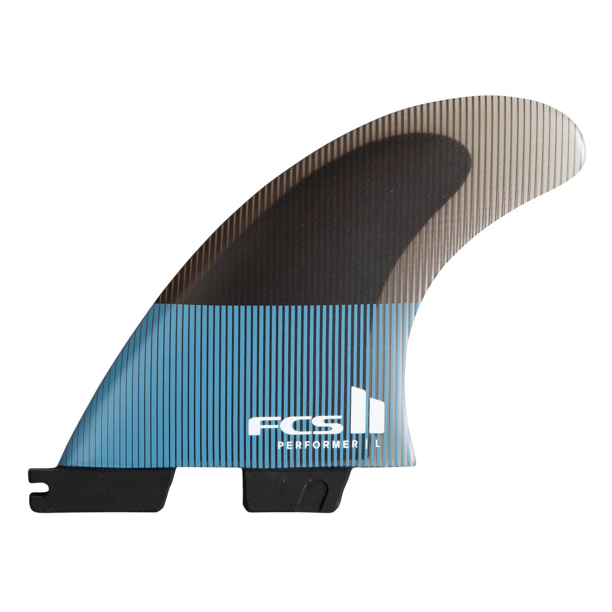 FCS2 PERFORMER PC LG BLUE TRI FINS