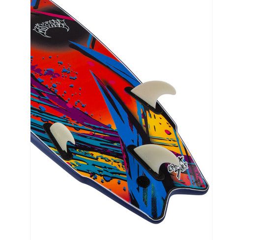ODYSEA X LOST RNF , Color: MIDNIGHT BLUE 25, Size: 5&#39;11