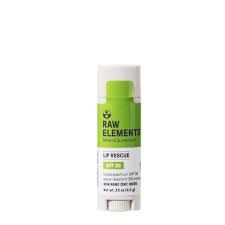 RAW ELEMENTS LIP RESCUE SUNSCREEN SPF30 0.15OZ