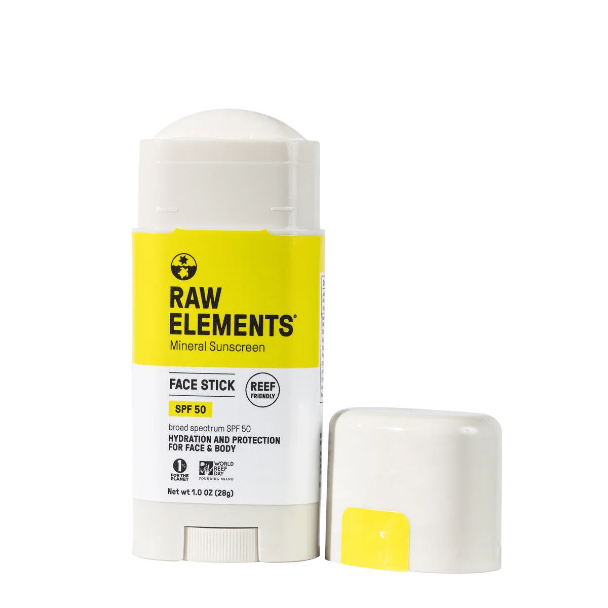 RAW ELEMENTS 1OZ SPF 50 STICK