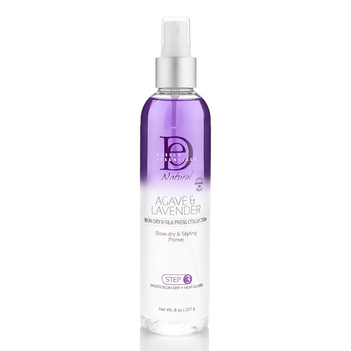 Design Essentials Step 3: Agave Lavender Thermal Styling Primer