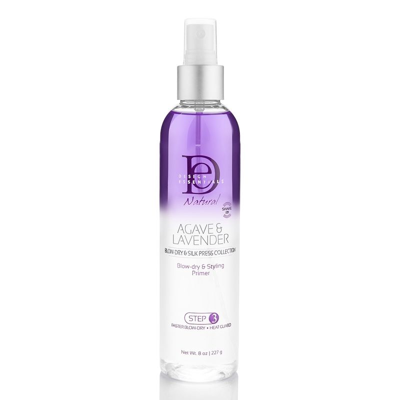 Design Essentials Step 3: Agave Lavender Thermal Styling Primer
