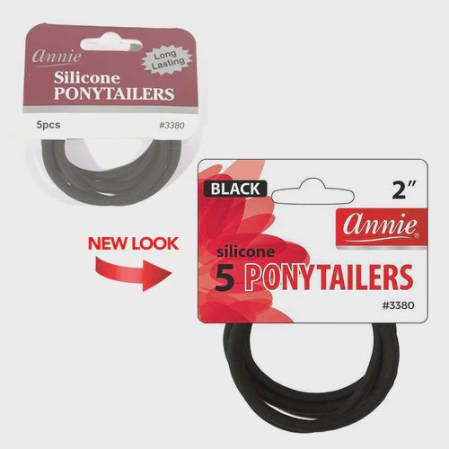 2&quot; Silicone Ponytailers