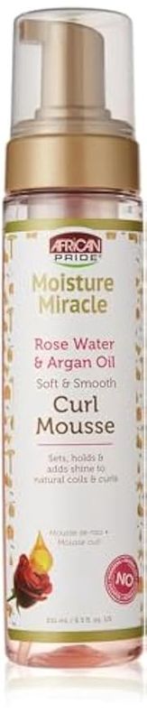 African Pride  Moisture Miracle Curl Mousse