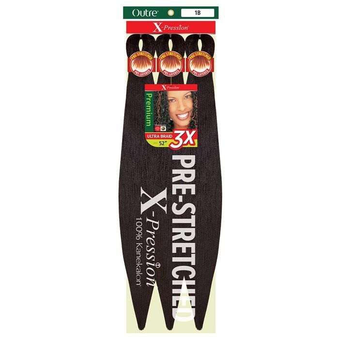 Outre Xpression Prestretched Braiding Hair 3X 42&quot;
