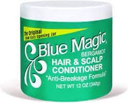 Blue Magic Bergamot Green Hair Dressing