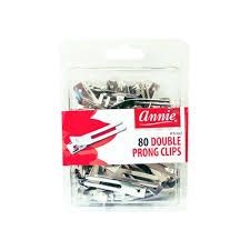 Annie Double Prong Clips - 80ct
