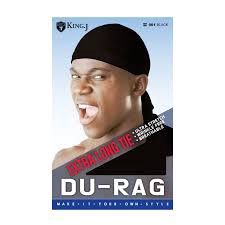 Black Durag Extra Long Tie