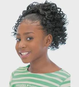 Freetress Drawstring Ponytail for Kids Twirl Curl