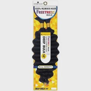 Freetress 100% Human Hair Deep Bulk 18"