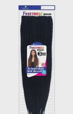 Freetress 22" Box Braid 3x