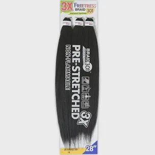 Freetress Braid 301 Braiding Hair 3x28&quot; (56&quot;)