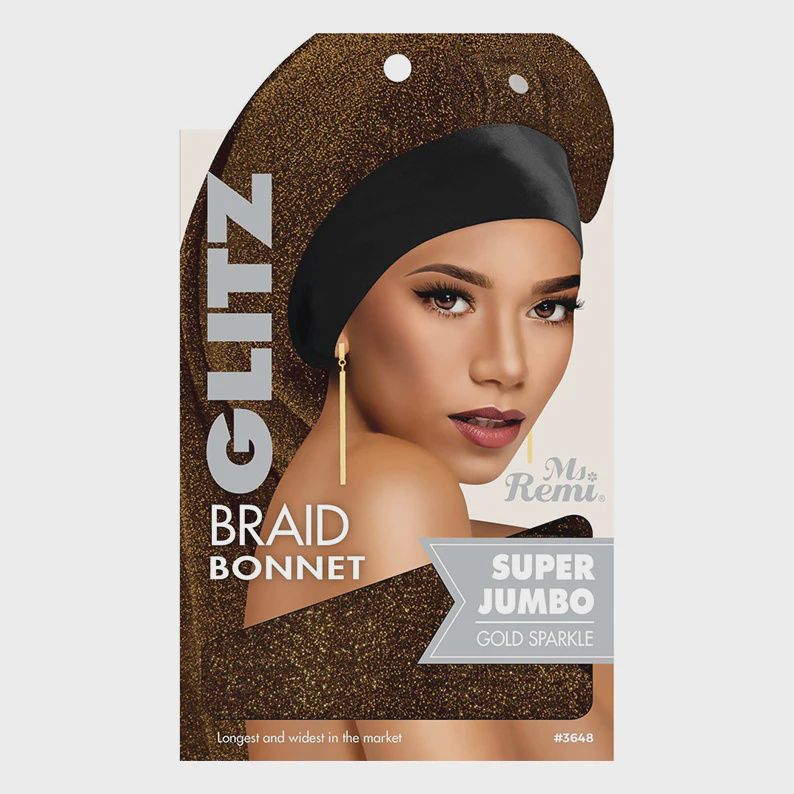 Glitz Braid Bonnet Ultra Jumbo Sparkle
