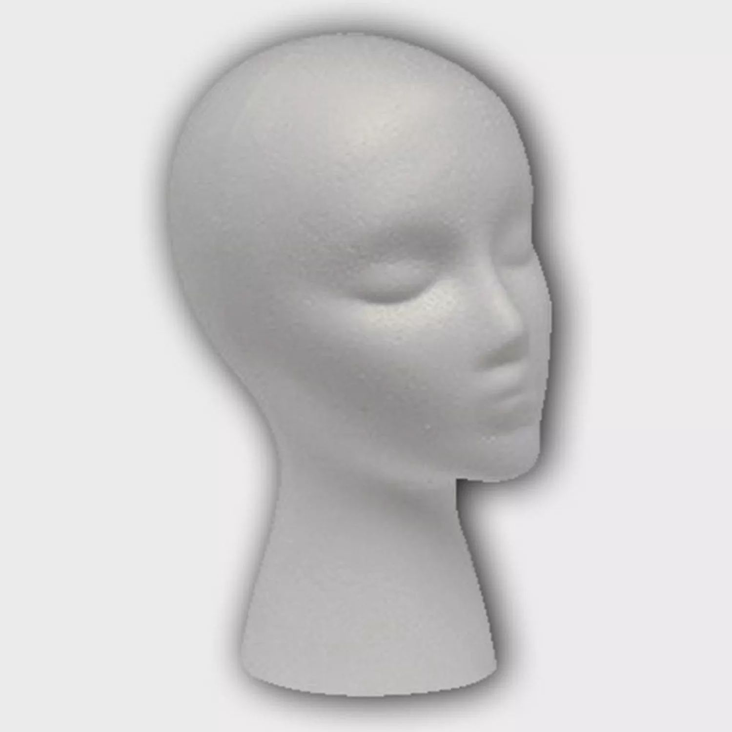 Styrofoam Wig Head