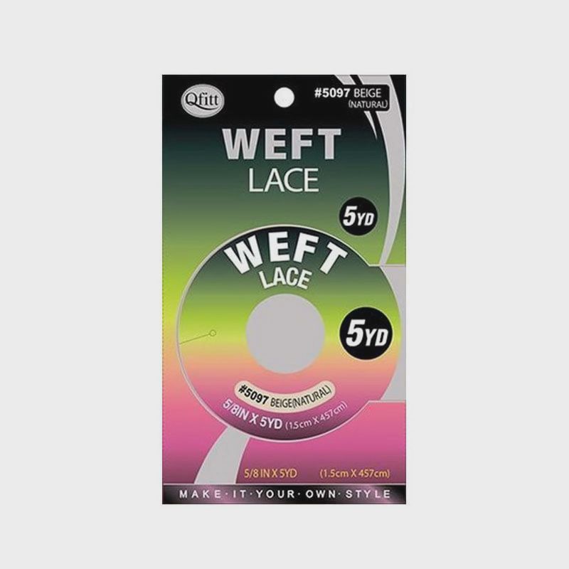 Weft Lace 5yd Roll