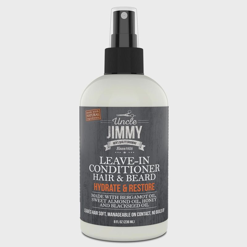 Uncle Jimmy Leave In Conditioner Hair &amp; Beard Hydrate &amp; Restore