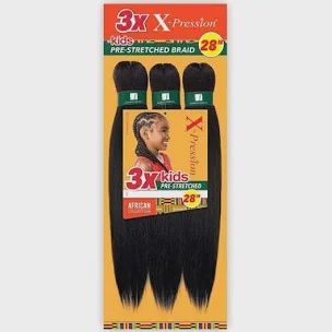 Sensationnel Kids Xpression Prestretched 3X 28&quot;