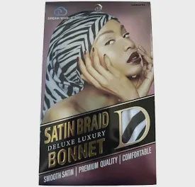 Dream W Braid Bonnet Satin