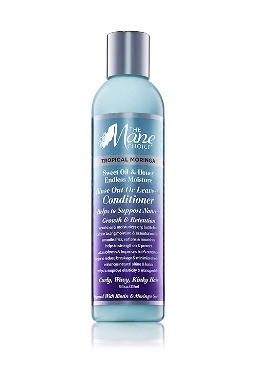 The Mane Choice Tropical Moringa Rinse Out or Leave-In Conditioner