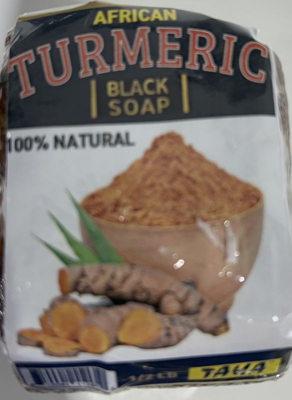 Taha African Turmeric Black Soap