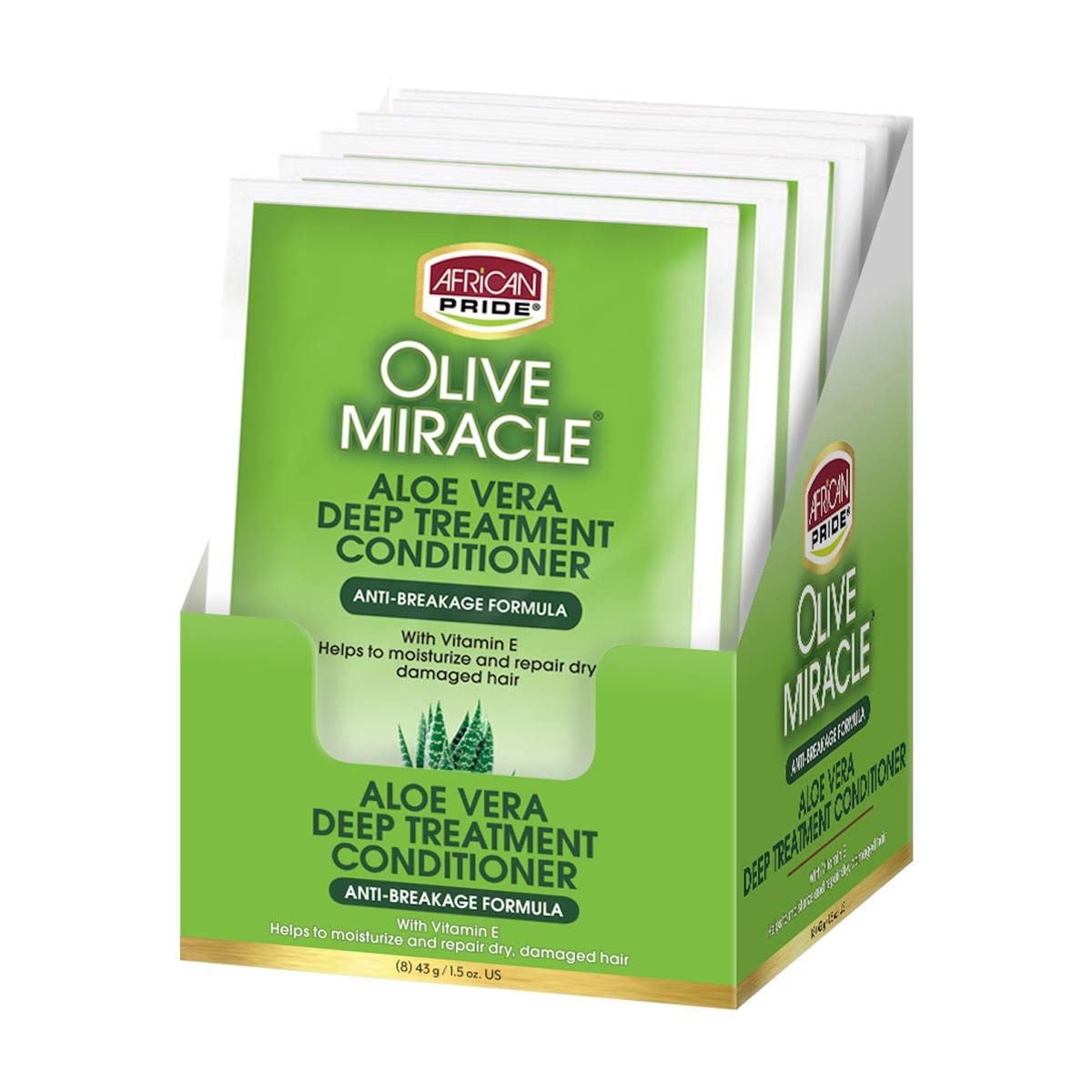 African Pride Olive Miracle Deep Conditioner Packet