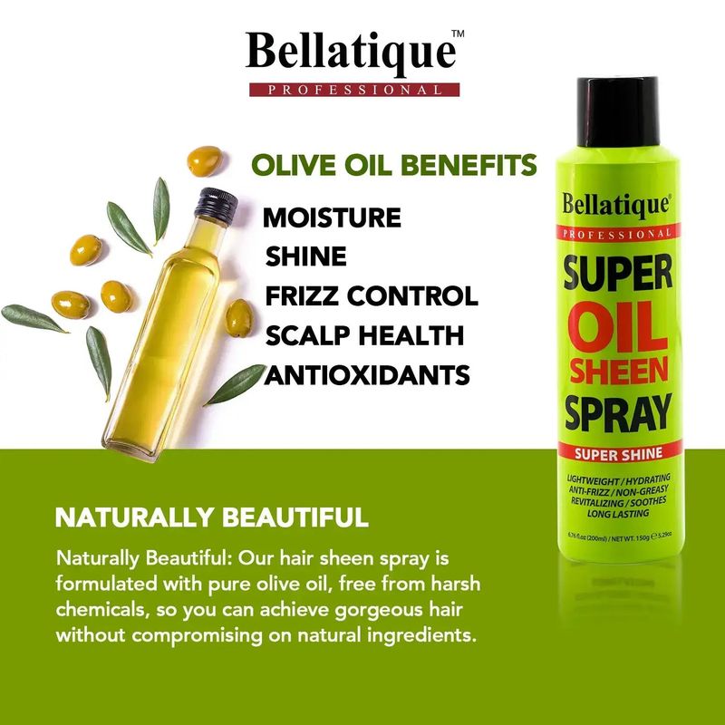 Bellatique Super Oil Sheen Spray
