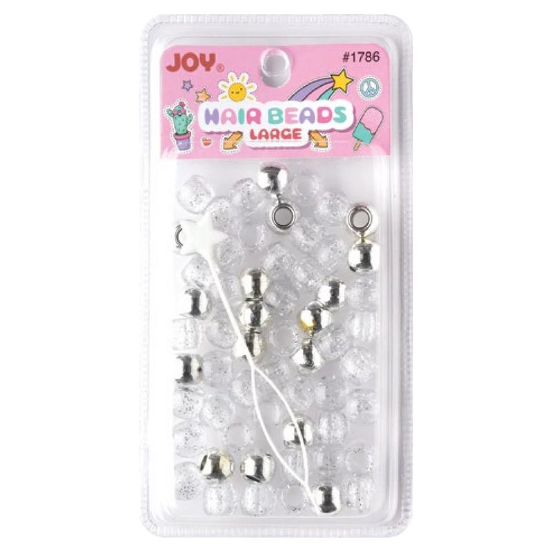 Joy Large Hair Beads - Assorted