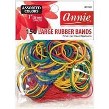 Annie Large Rubber Bands - Assorted Colors
