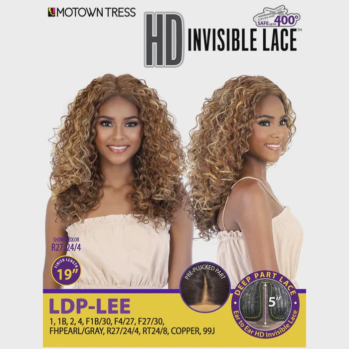 HD Invisible Lace LDP Lee Wig, Color: Copper