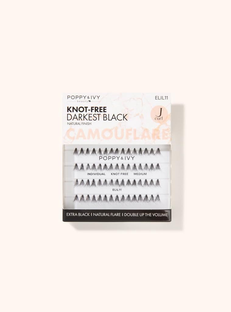 Knot Free Darkest Black J-Curl