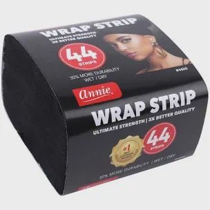 Annie Black Wrap Strip, Size: 3.5&quot;