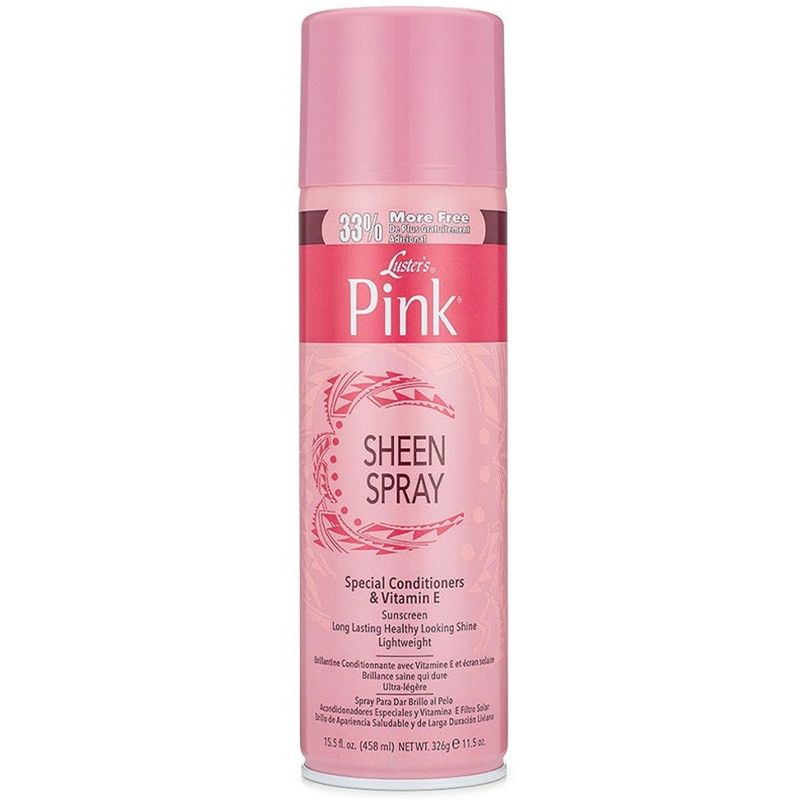 Luster&#39;s Pink Oil Sheen Spray