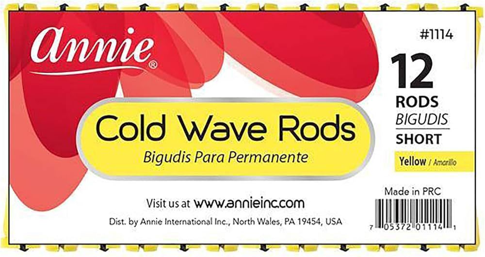 Annie Cold Wave Rod Short Yellow