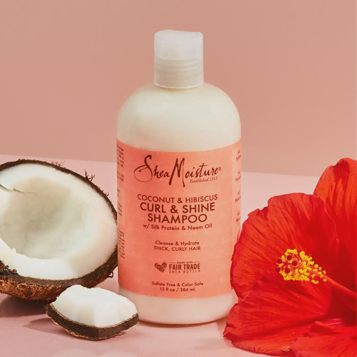 Shea Moisture Coconut &amp; Hibiscus Curl &amp; Shine Shampoo