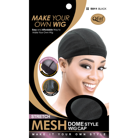 Qfitt Stretch Mesh Dome Style Wig Cap