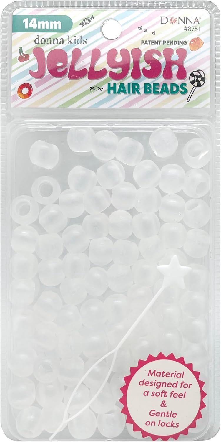 Donna Jellyish Hair Beads Clear