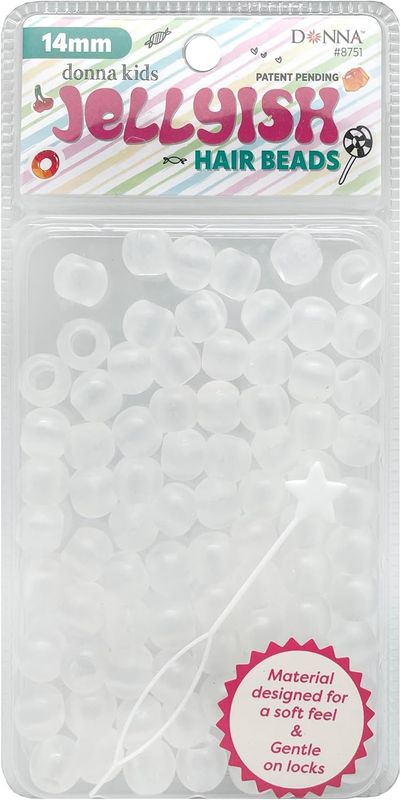 Donna Jellyish Hair Beads Clear