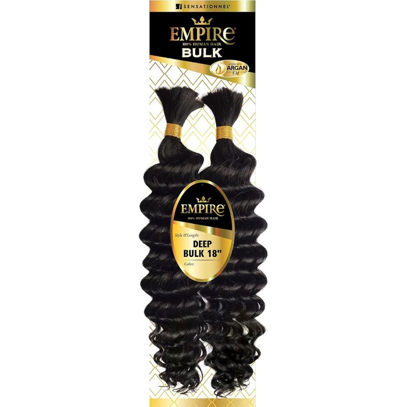 Empire Human Hair Deep Bulk 18&quot;