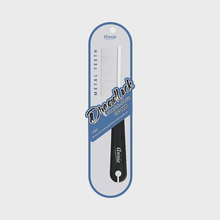 Annie Dreadlock Comb Black