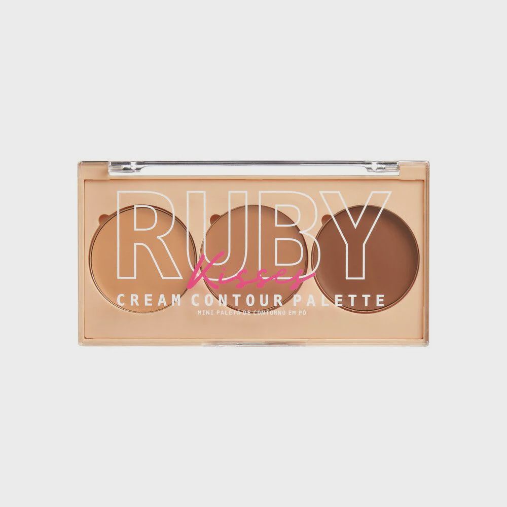Ruby Kisses Mini Contour Palette, Color: Light Cream