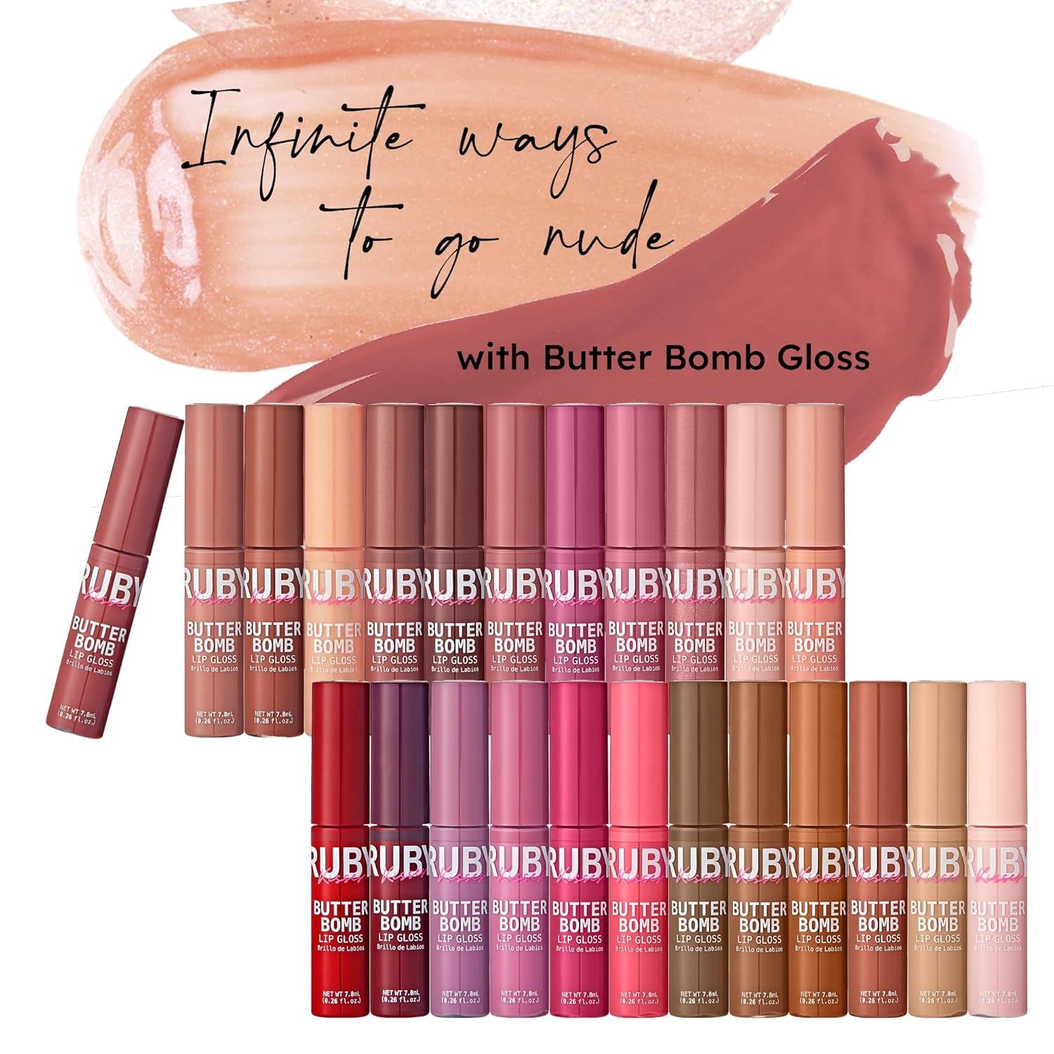 Ruby Kisses Butter Bomb Lip Gloss