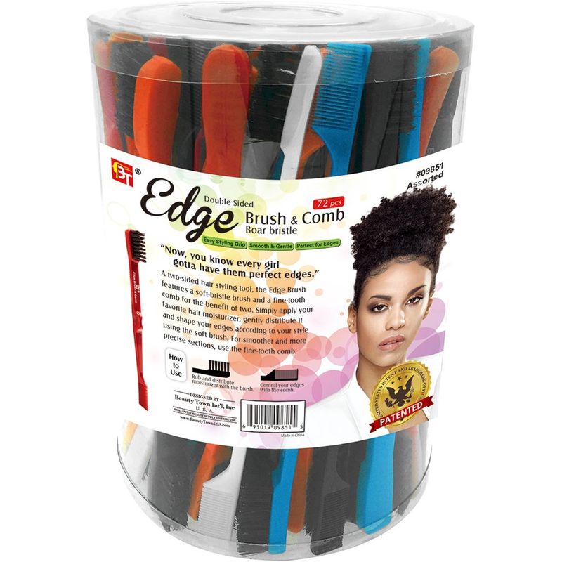 BT Edge Brush &amp; Comb - Asst Colors