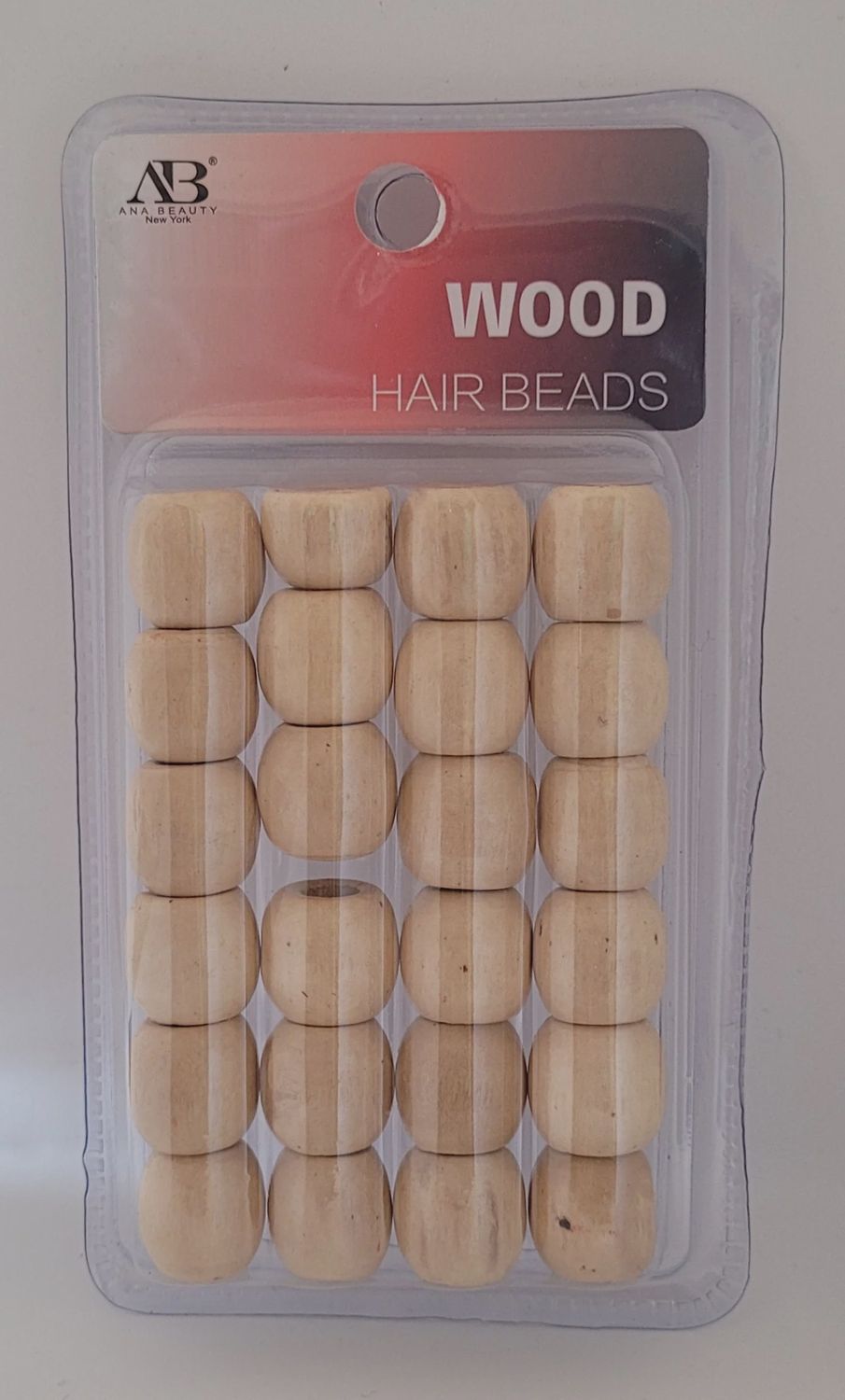 Ana Beauty Wood Hair Beads
