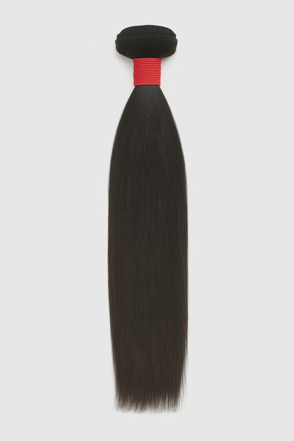 100% Human Hair Bundle - Straight, Color: 2, Size: 16&quot;