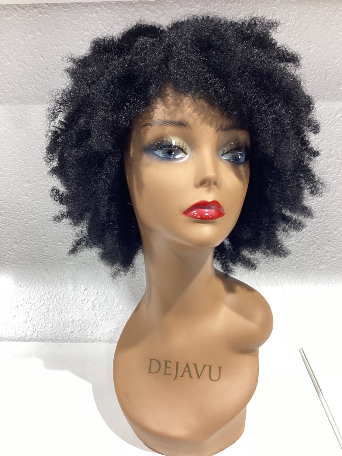 100% Human Hair Yenas Afro Kinky Wig 12inch