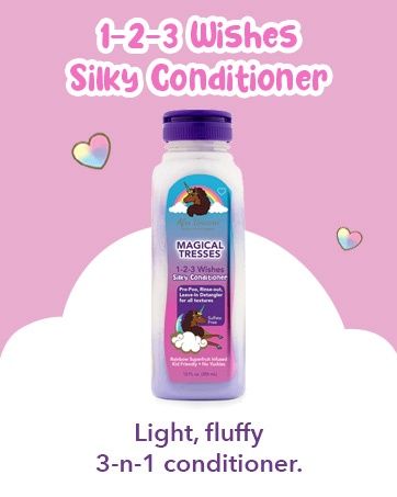 Afro Unicorn 1-2-3 Wishes Silky Conditioner