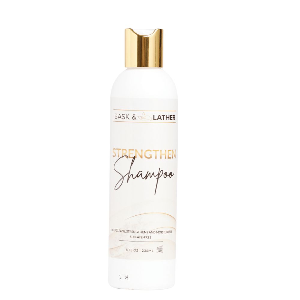 Bask &amp; Lather Strengthen Shampoo